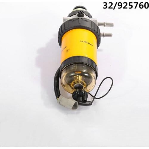 Fuel Filter Assembly 32/925760 FS19979 WK8138 With Hand Pressure Pump For JCB JS140 JS160 JS180 JS330 Fuel Water Separator