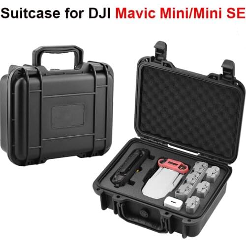 Waterproof Suitcase for DJI Mavic Mini/Mini SE Hard shell Explosion-proof Storage Box Carrying Case for DJI Mini SE Handheld Bag
