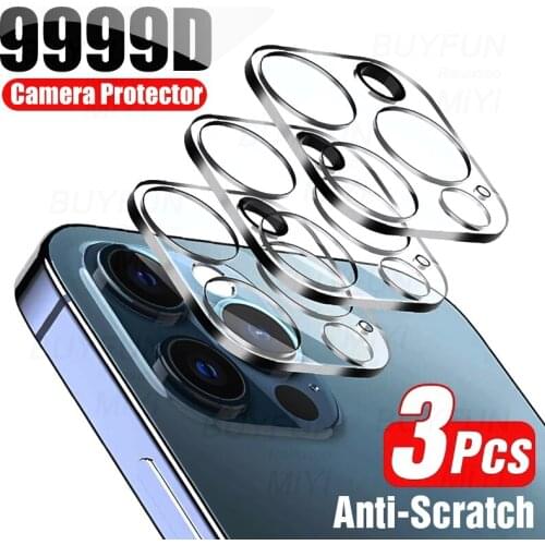 3Pcs Full Cover Camera Lens Protector On The For iPhone 13 Pro Max Mini Tempered Glass For i Phone 13Pro Camera Protection Film