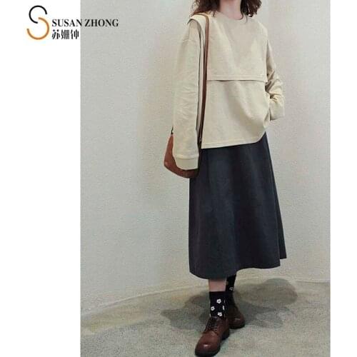 Women Hoodies Feme Sweatshirt Lady Top 2021 Spring Summer New Natural Normcore Casual Indi Clothing Oversize Cotton Shrug Splice