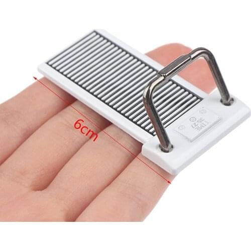 1:12 Dollhouse Miniature Running Machine Furniture Model Doll Sport Toy House Decor Toy