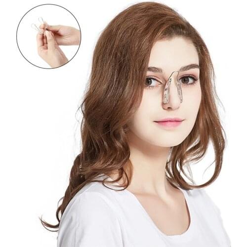 1pc Silicone Nose Up Lifting Shaping Shaper Orthotics Clip Beauty Nose Slimming Massager Straightening Clips Tool Corrector