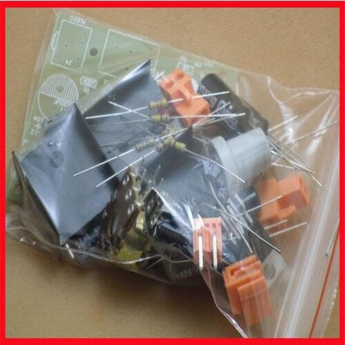 2.0 dual-channel pure rear stage TDA2030A power amplifier board, both AC and DC power supply, single power supply 12V kit