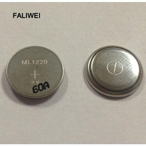 2pcs/lot 3v Li-ion battery ml1220 1220 rechargeable Battery 3V coin cell battery