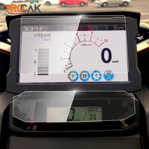 2 PCS Cluster Scratch Protection Film Instrument Dashboard Cover Guard TPU for Honda CRF1100 L CRF 1100L africa twin 2020