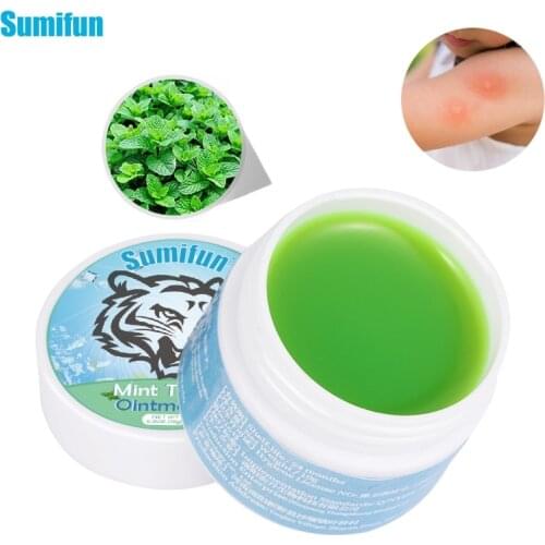 3pcs Original Green Tiger Balm Mint Cooling Oil Rhinitis Nasal Essential Oils Cold Headache Relief Refresh Muscle Rub Ache Cream