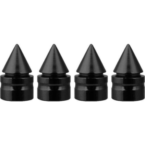 4Pcs Car Auto Aluminum Tire Rim Valve Wheel Air Port Stems Cap Cover Accessories 090E