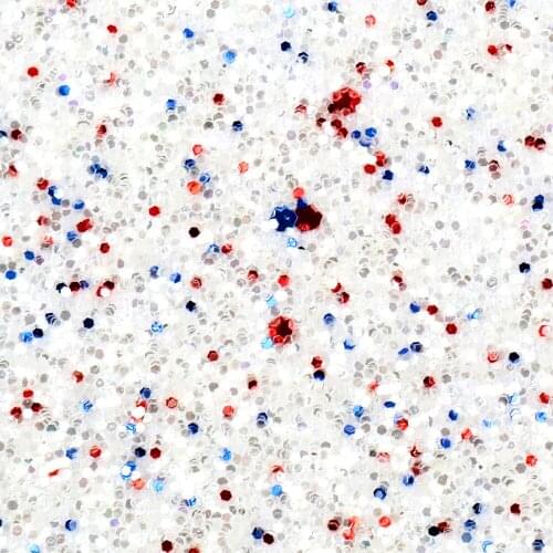 David accessories 20*34CM Glitter Sequin July 4th Faux Synthetic Leather Fabric For Hairbow,DIY Bags Material,1Yc10724