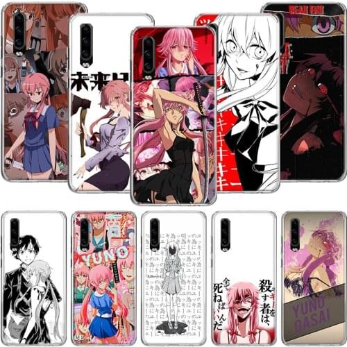 Mirai Nikki Gasai Yuno Anime Phone Case For Huawei P30 P40 P20 P10 Mate 20 10 30 Lite Pro P Smart Z Plus Printing Cover Coque Sh