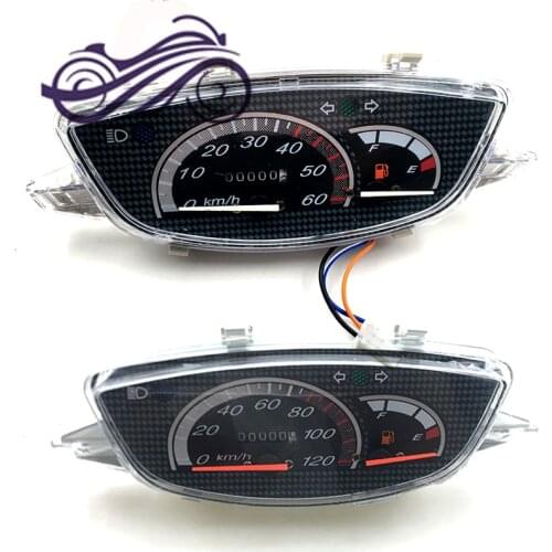Motorcycle Speedometer Speed Meter For Honda DIO 50 AF27 AF28 ZX50 AF34 AF35 120km odometer meters total instrument assembly