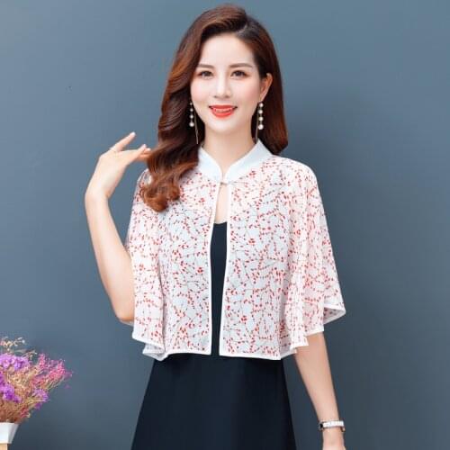 Kimono Cardigan Womens Tops Print Blouses Party Streetwear Women Tops Summer Sunproof Shirt Female Ladies Blouse Women Clothes