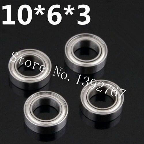 1/18 Scale Models Remote Control Cars Upgrade Parts 10*6*3 Ball Bearings Upgrade Parts for HSP RC Cars 580043