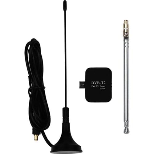 New Micro Usb Dvb-T2 Dvb-T Mobile Tv Tuner Receiver Digital Stick For Android Phone Pad Watch Live Tv Micro- Usb Tuner