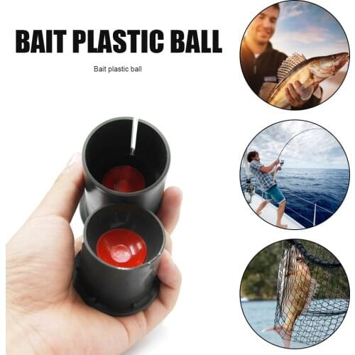 Plastic Carp ABS Fishing Boilies Roller Fishing Lure Bait Round Rolling Maker 45x80mm Fishing groundbait Tools Accessories