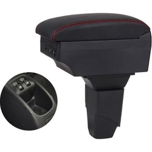 For PEUGEOT 206 207 armrest box central Store content box car-styling Storage Center Console products interior accessories