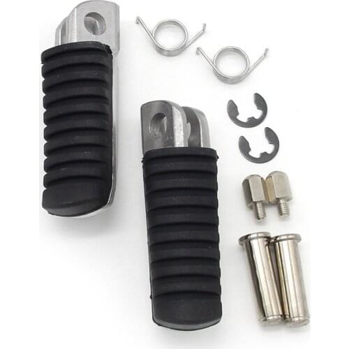 Motorcycle Foot Pegs Front Footrest For Kawasaki EX250 NINJA ZR250 BALIUS ZR550 ZEPHYR ZR1100 ZZR400 ZZR600 ZZR1100 ZZR1200 1400