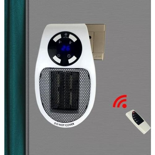 110-220V Mini Electric Heater Portable Desktop Wall Handy Heating Wall Stove Radiator Warmer Machine For Home Office Ultra-Quiet