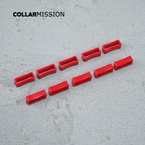 Retail high quality spray paint plastic sewing dog collar dog leash accessories 15mm red SK15SJ16