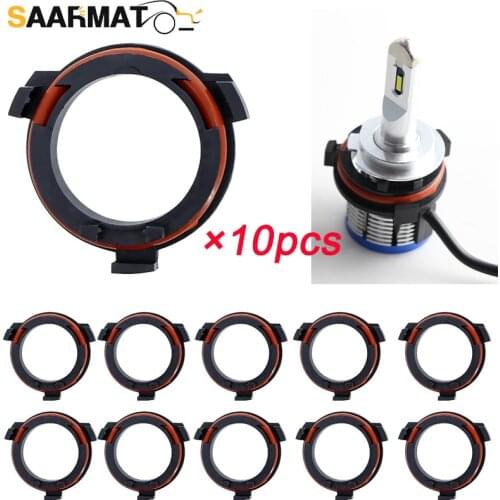 SAARMAT 10Pcs H7 Led Adapter For Opel Honda CRV Mazda Volkswagen Saveiro Lamp Base Car Accessories Goods Socket Retainer