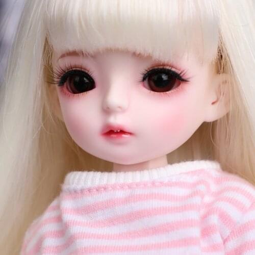 Bjd doll SD 1/6 girl openmouth joint doll doll (free eyes + free make up)