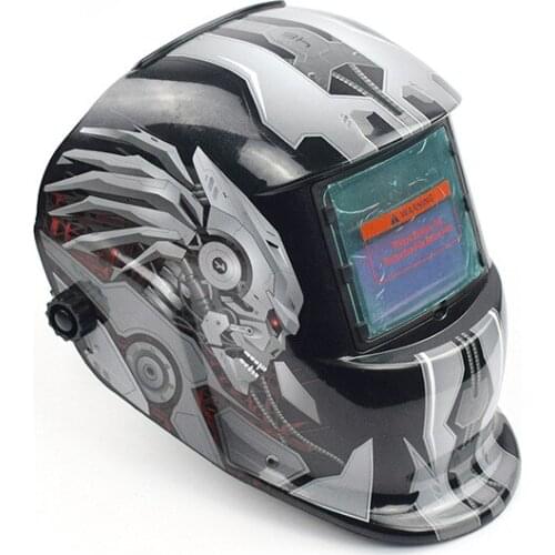 Solar Automatic Welding Helmet Welding Mask Automatic Welding Shield MIG TIG ARC Welding Shield (Mechanical warrior)