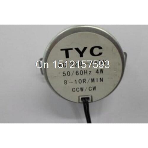 TYC AC 220-240V 4W 8-10r/min micro communication deceleration synchronous motor
