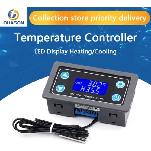 XY-WT01 Temperature Controller Digital LED Display Heating/Cooling Regulator Thermostat Switch