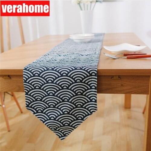 Japanese zakka Table Runner linen for dinner room Tablecloth home decor