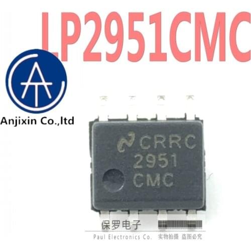 10pcs 100% orginal new real stock Low dropout voltage regulator LP2951CMCX LP2951CMC 2951CMC SOP-8