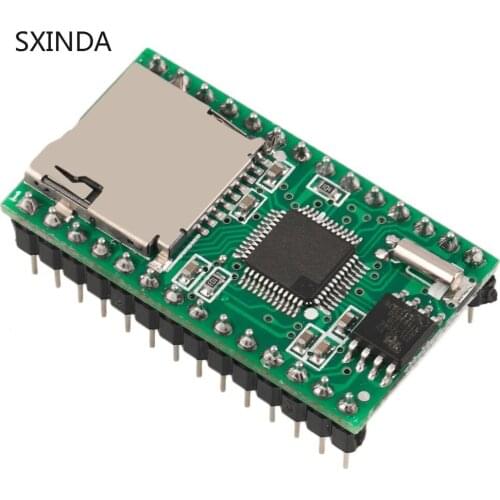 5pcs WT5001M02 WT5001M02-28P Voice module length MP3 playback module