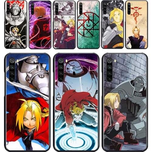 Fullmetal Alchemist Anime for OPPO Reno 2 Z 2Z 2F 3 4 Pro 4G 5G ACE 10X ZOOM F7 A5 A9 2020 Silicone Soft Black Phone Case