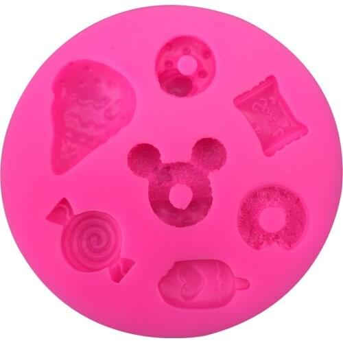 Baby born shaped 3D Reverse sugar molding Food Grade silicone mould for polymer clay molds chocolate cake decoration tools F0371