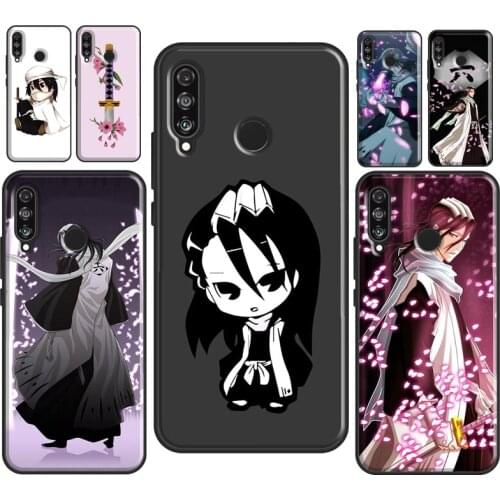 Byakuya Kuchiki BLEACH anime Case For Huawei P40 Lite P20 P30 Mate 20 Pro Soft Cover For Huawei P Smart 2021 Z 2019