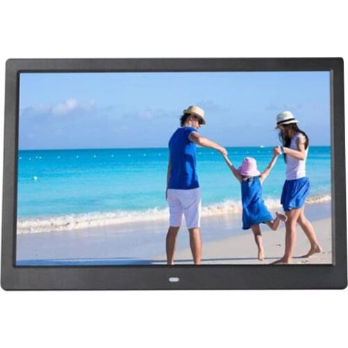 Digital Picture Frame, 12 Inch Digital Photo Frame with Wireless Remote Control, Support SD Card/USB EU PLUG