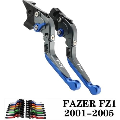 For YAMAHA FAZER FZ1 2001 2002 2003 2004 2005 FZ CNC Motorcycle Adjustable Brake Clutch Lever Levers Folding