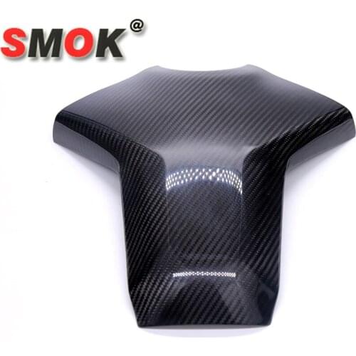 SMOK carbon fiber fuel tank cap pad motorcycle accessories For Yamaha MT09 FZ09 2013-2017
