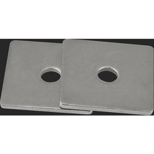 M3 Metric Square Flat Washers 304(A2) Stainless Steel Washer Thickness 1mm Outer Diameter 10 16 20mm