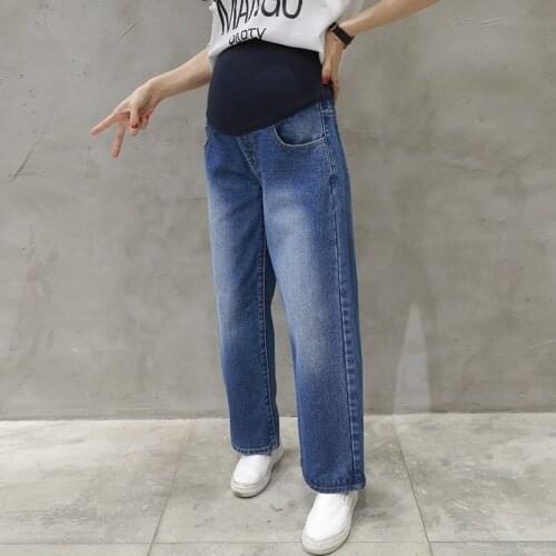 Fashion maternity dress autumn and winter maternity pants fashion straight stomach lift pants