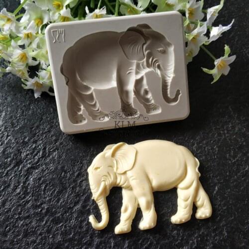 New Elephant Mold Silicone Mould DIY cake decorating tools KLM-0030