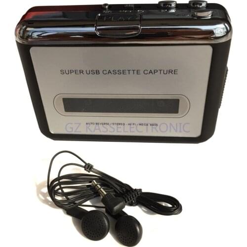 2017 new audio tape cassette converter, convert tape cassette to MP3 through PC for Win10 MAC OS, Free shipping