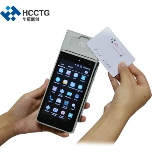 EMV Handheld Android 7.1 Portable Biometric Fingerprint Pos Terminal With Printer (Z90)