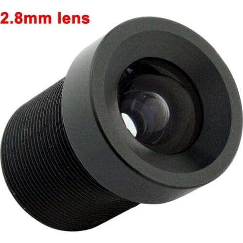 2.8mm M12 Mount Wide Angle 115 Degree 650nm IR Filter CCTV Camera Lens Fixed focus Board Lens For Security USB / IP Camera