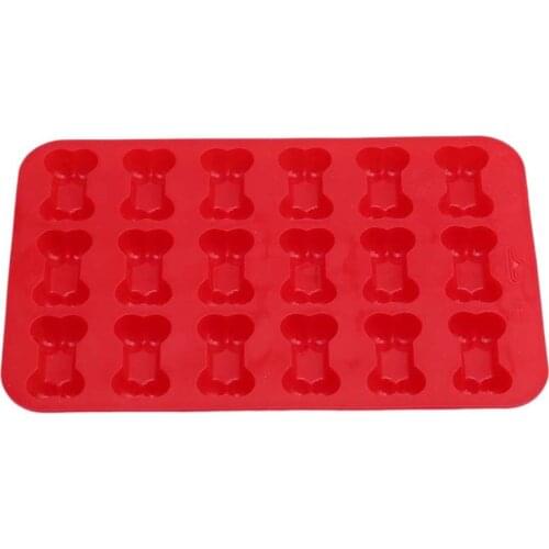 3D Dog Bone Form Cutter Cookie Chocolate Silicone Molds Sugar Fondant Cake Decorating Tools Kitchen Pastry Baking Molds