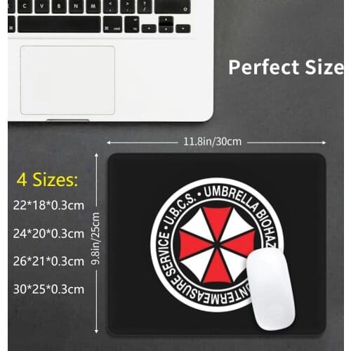 Ubcs Standard Patch Mouse Pad DIY Print Re3 Remake Ubcs Umbrella Corporation Nemesis Biohazard Raccoon