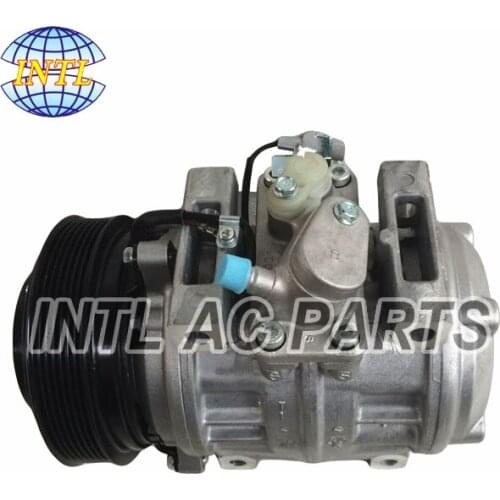 10P30C AUTO CAR AC A/C Compressor for Toyota Coaster Micro mini bus 447220-1472 447300-0611 4472201472 4473000611 24V 7PK