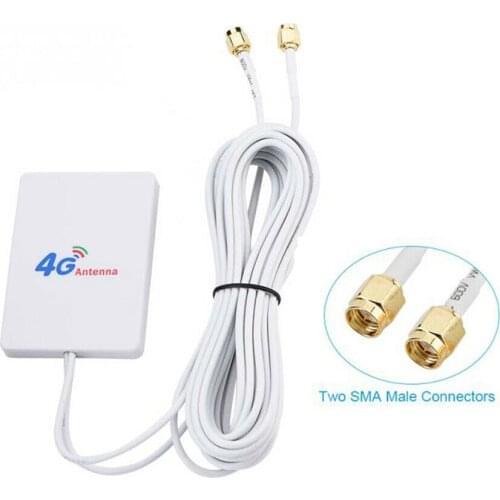 4G / 3G WiFi Antenna 28dBi LTE Antenna Signal Amplifier Mobile Router WiFi Antenna SMA/TS9/CRC9 Network Broadband Antenna