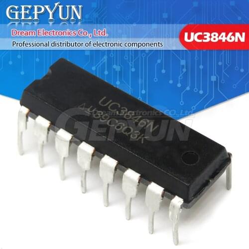 5PCS UC3846N DIP16 UC3846 DIP 3846 DIP-16 new and original IC