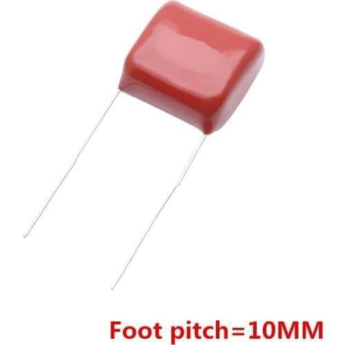Free Shipping 10pcs, CBB 224J 400V 0.22UF 224NF P10mm Metallized Film Capacitor 224 400V 400V224J