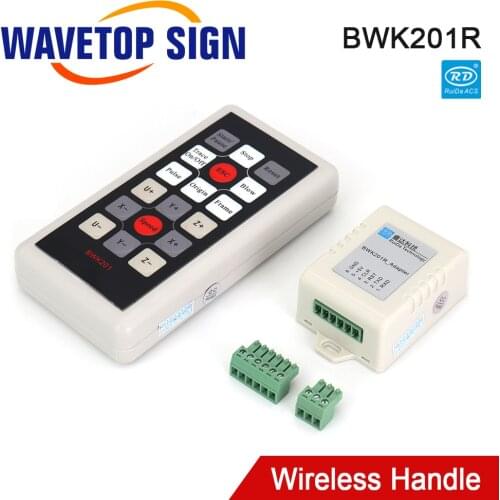 WaveTopSign Ruida Wireless Operating Handle BWK201R for RDC6442G RDC6442S Co2 Laser Controller
