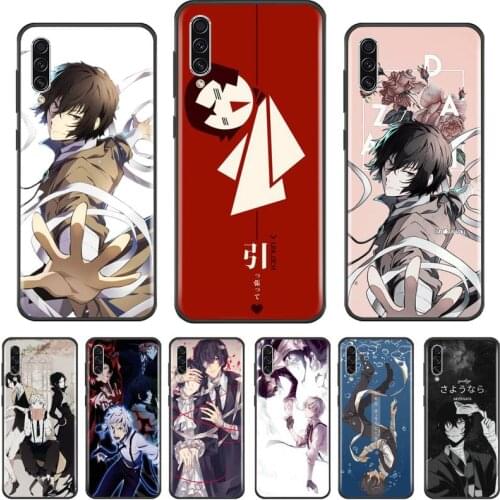 Bungou stray dogs Anime Customer Phone Case For Samsung A20 A30 30s A40 A7 2018 J2 J7 prime J4 Plus S5 Note 9 10 Plus
